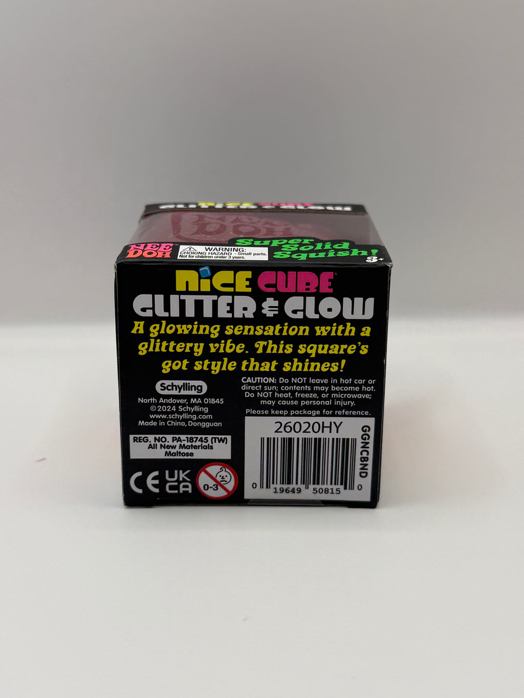 Nice Cube Glitter & Glow NeeDoh