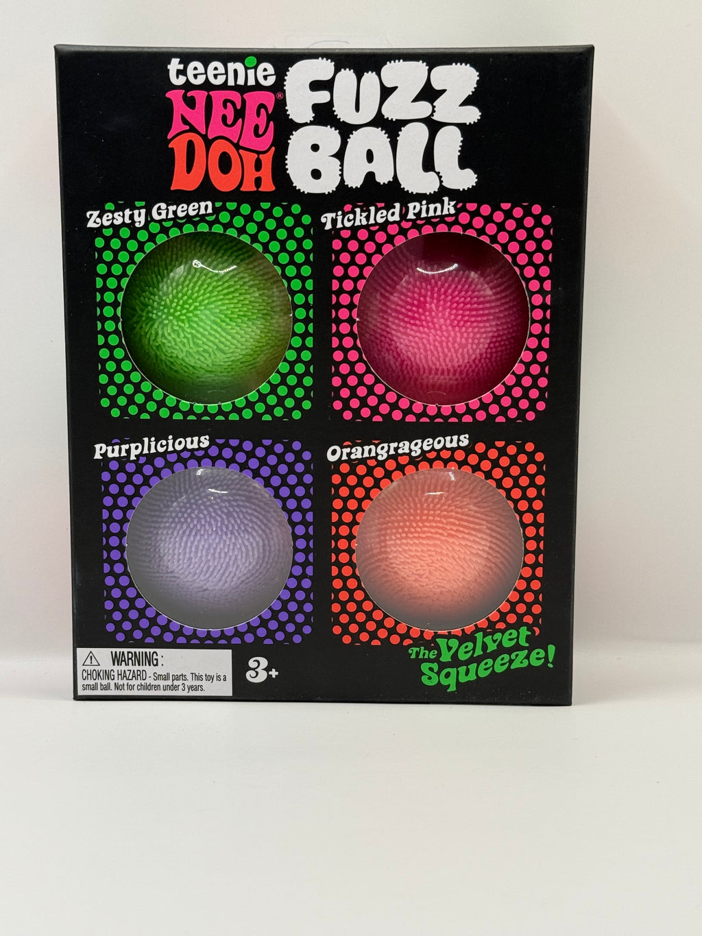 Teenie fuzz ball NeeDoh Multi Pack