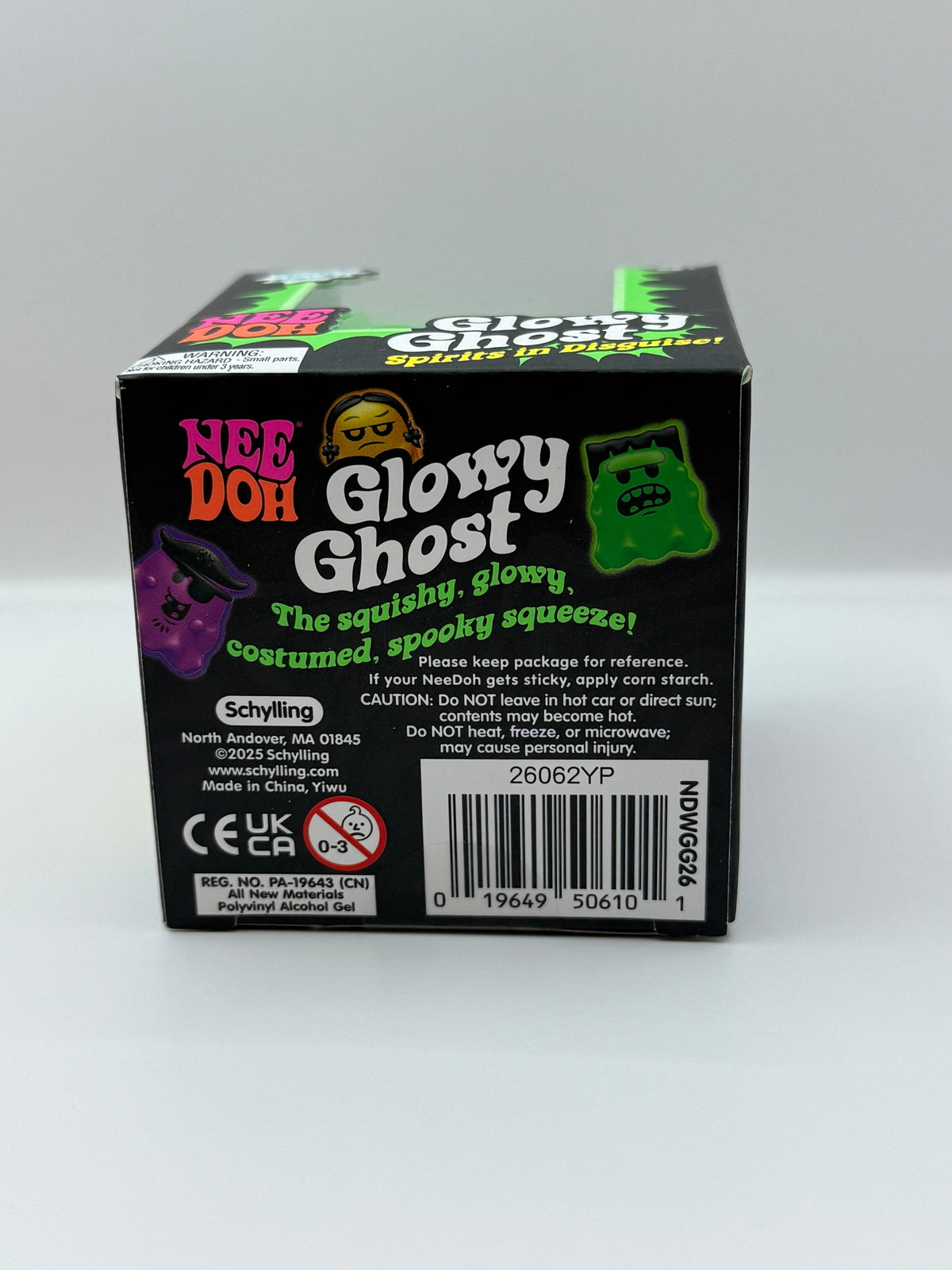 Glowy Ghost NeeDoh Halloween Edition