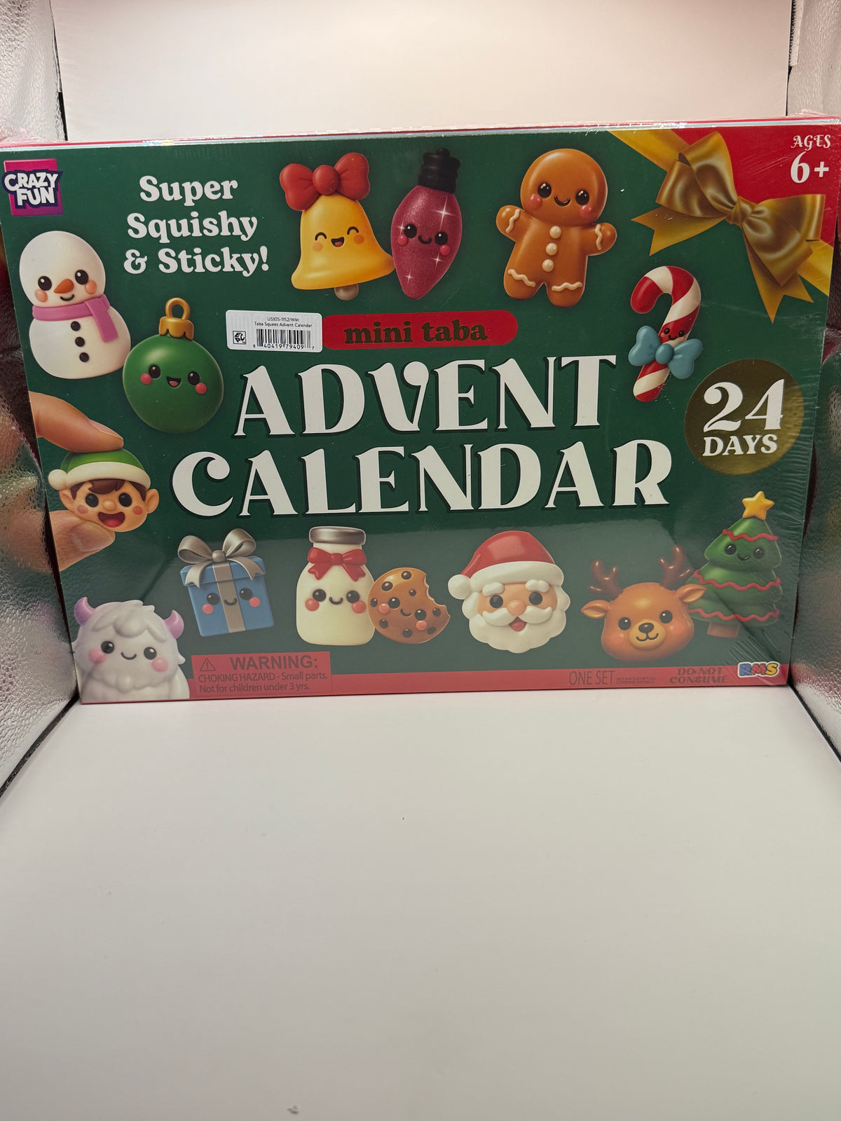 Mini Taba 24-Day Advent Calendar – Christmas Squishies