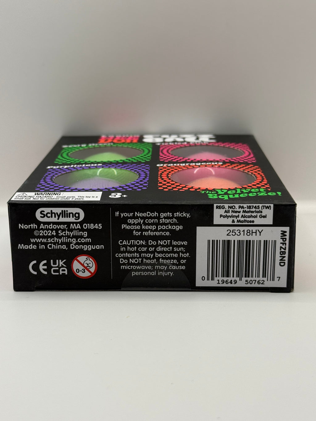 Teenie fuzz ball NeeDoh Multi Pack