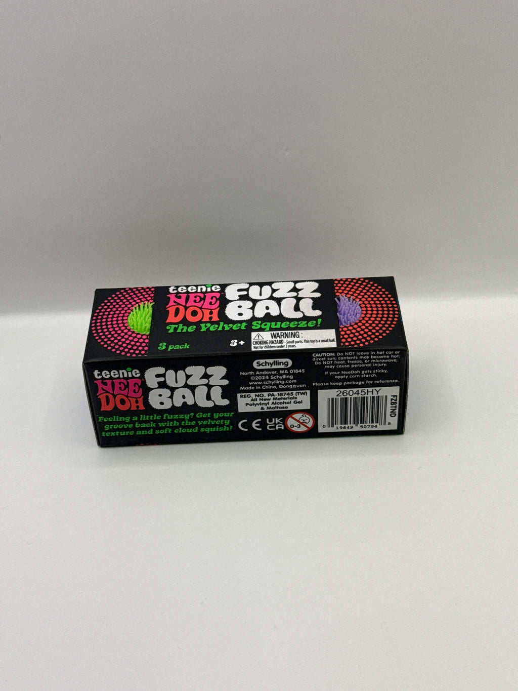 Teenie NeeDoh Fuzz Ball 1 RANDOM PACK CHOSEN)