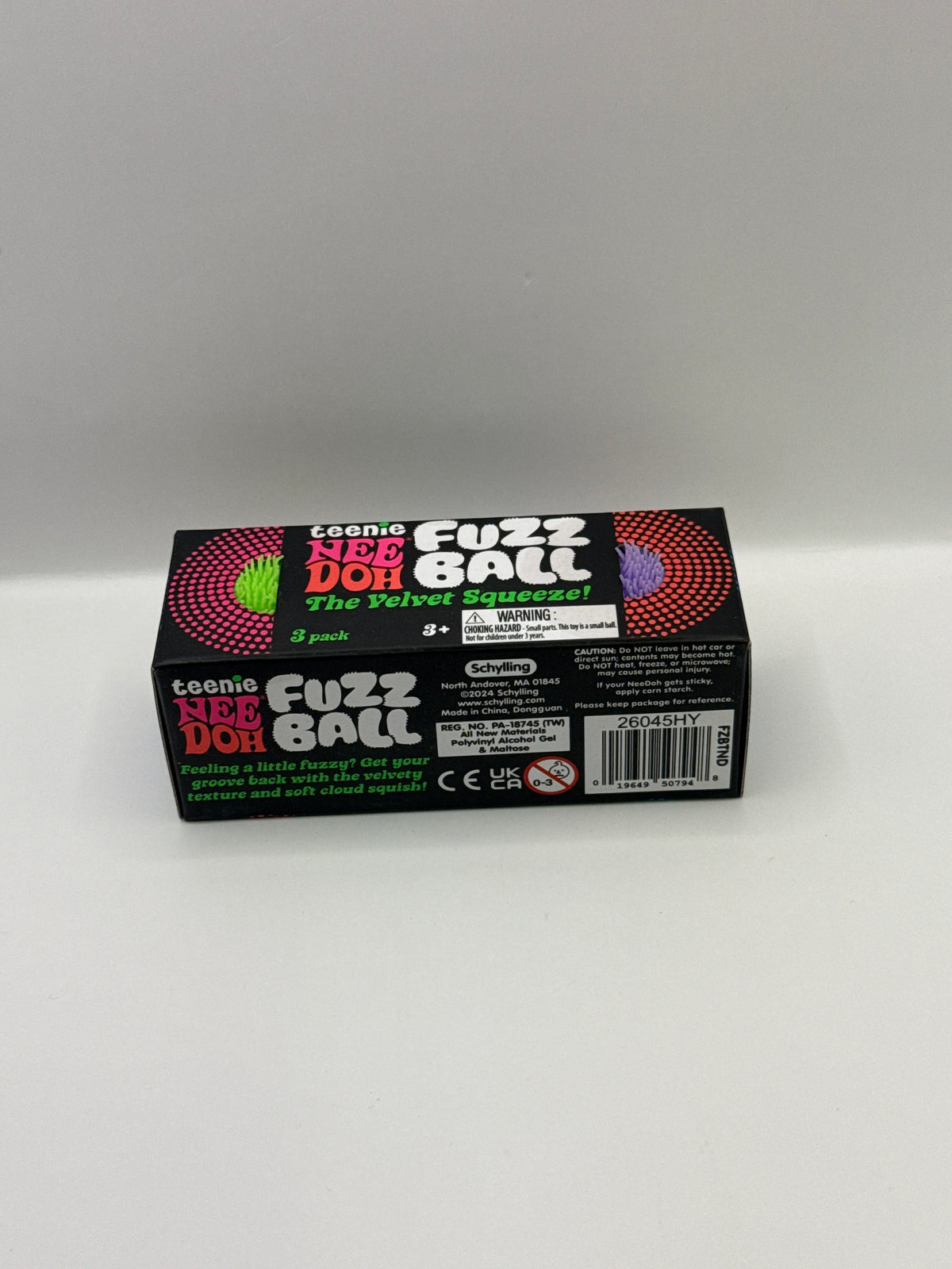 Teenie NeeDoh Fuzz Ball 1 RANDOM PACK CHOSEN)