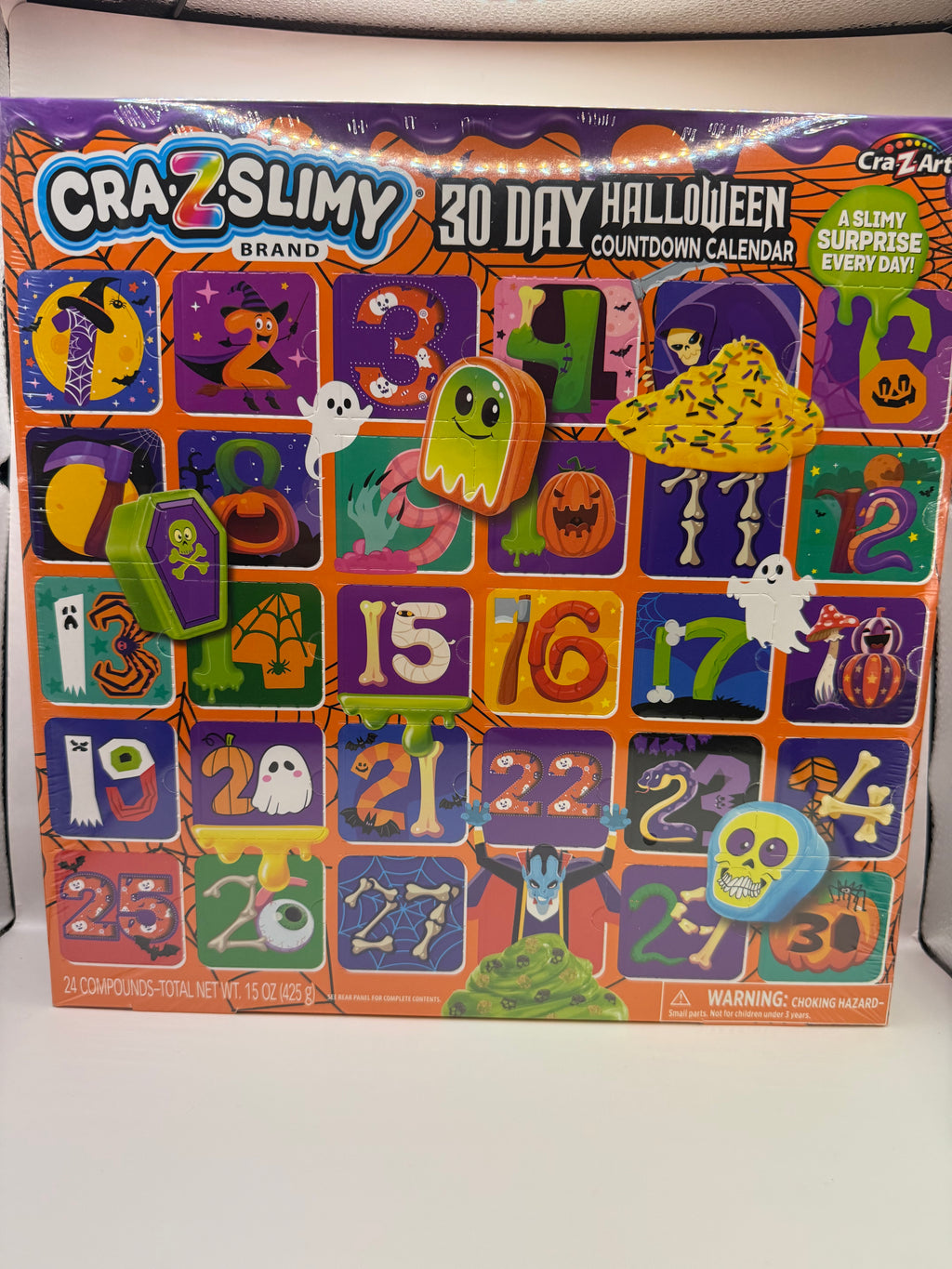 Cra-Z-Slimy 30 Days of Halloween Fun Advent Calendar