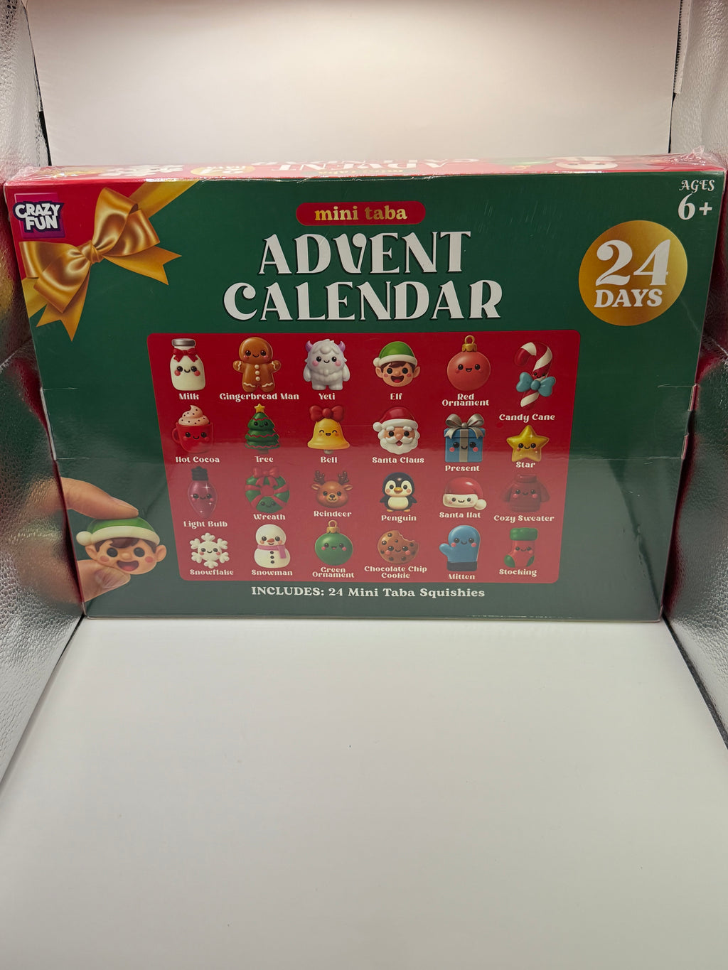 Mini Taba 24-Day Advent Calendar – Christmas Squishies