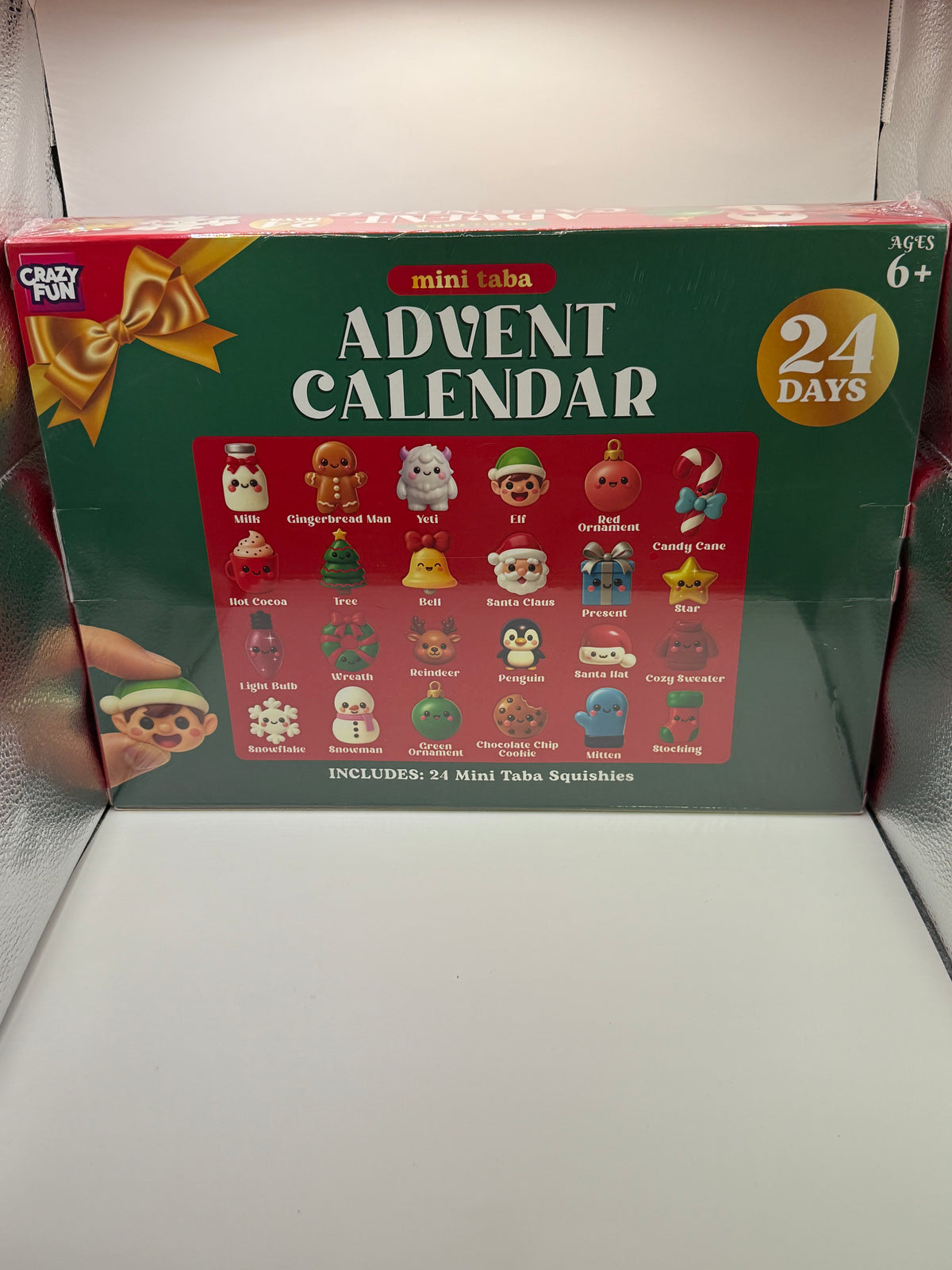 Mini Taba 24-Day Advent Calendar – Christmas Squishies