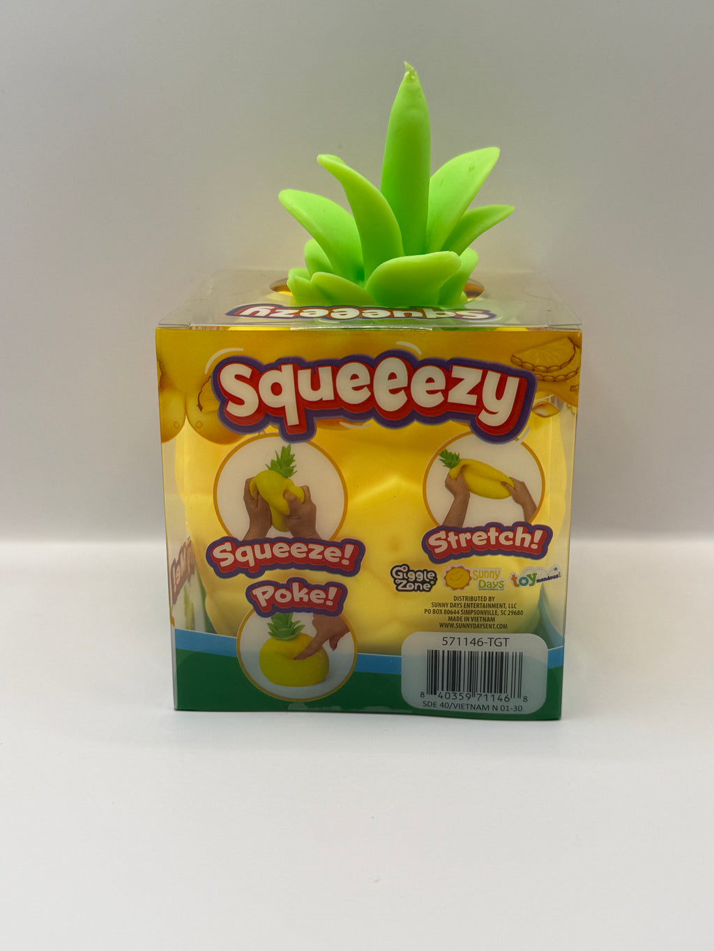 Toymendous Squeezy Squishy Toy – Assorted Styles 1 Count