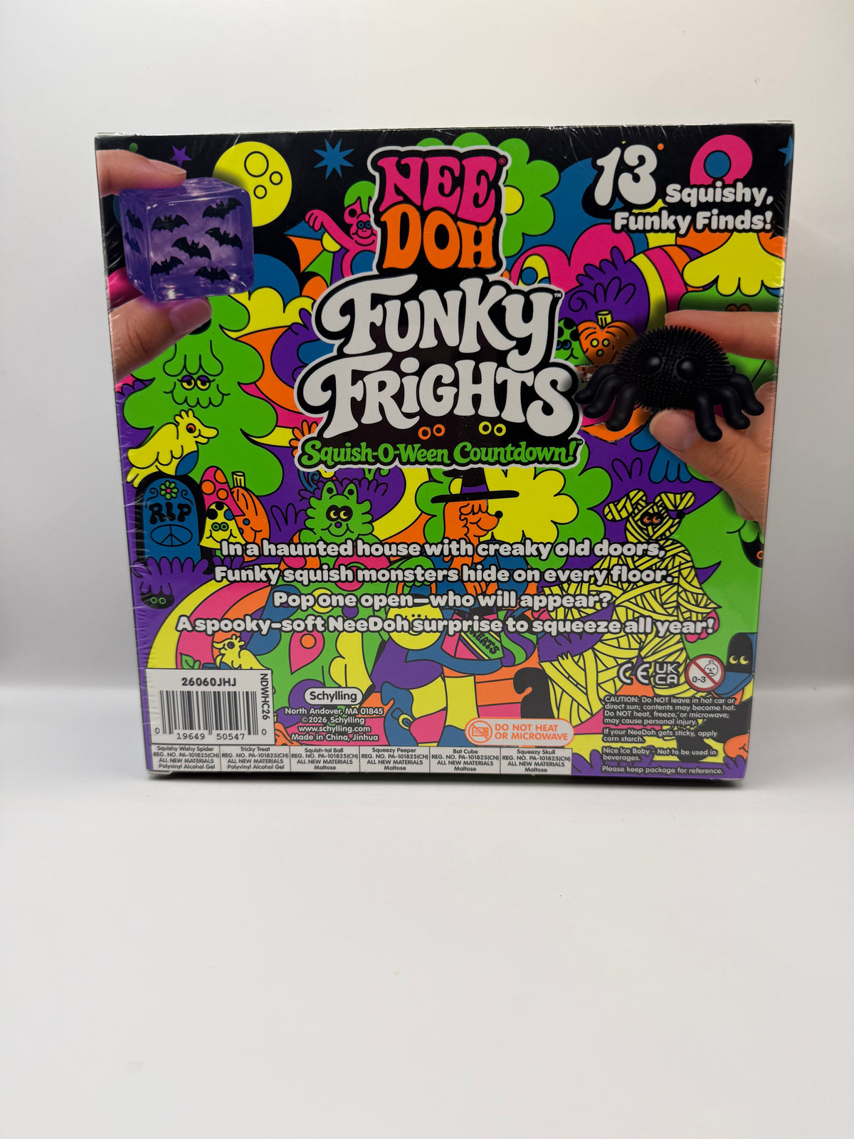 Funky Frights Nee’doh Calendar